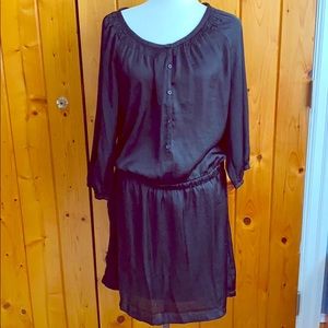 LAST CHANCE Old Navy silky Black Dress